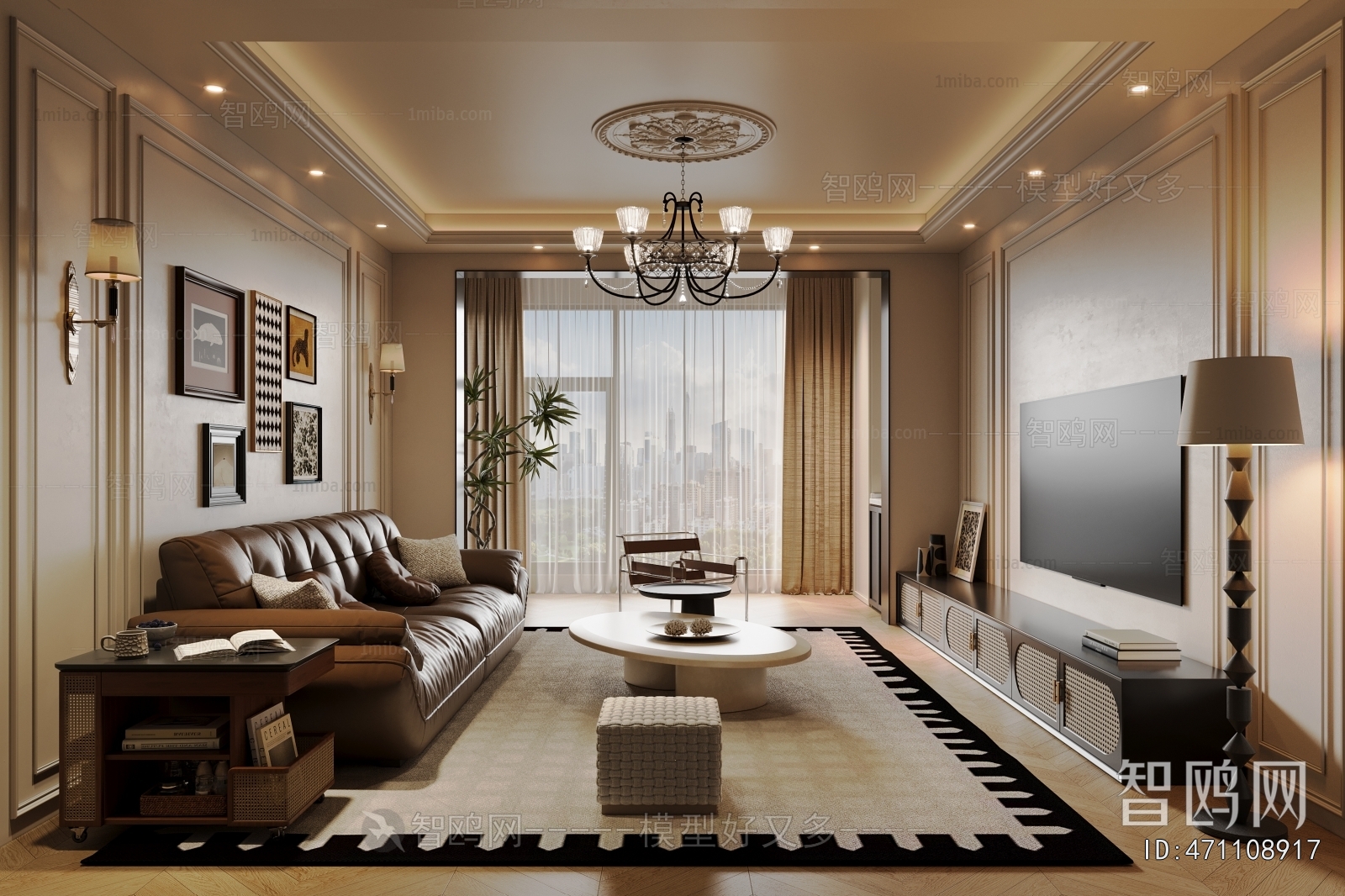 French Style A Living Room