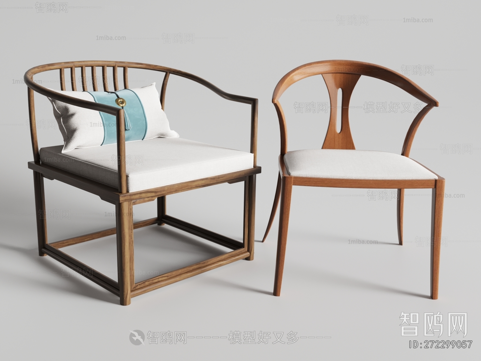 New Chinese Style Lounge Chair