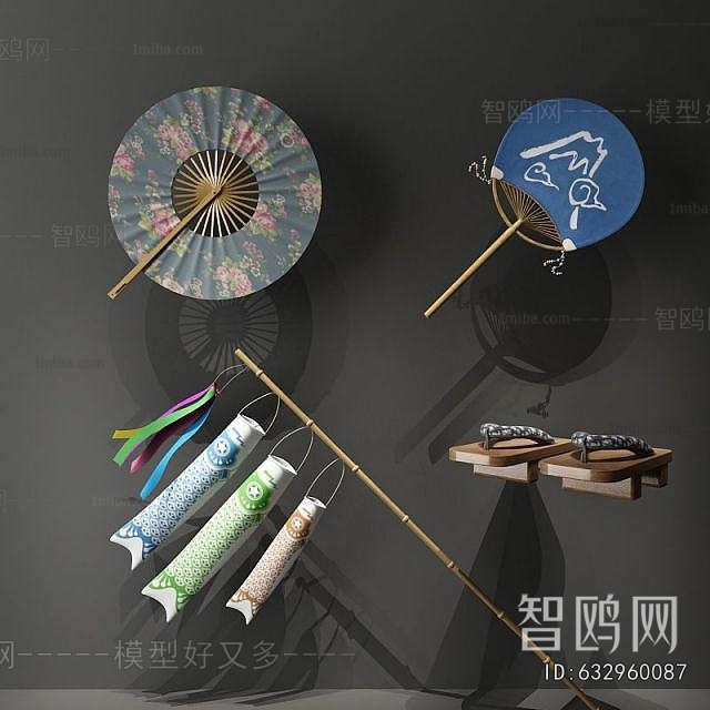 Japanese Style Decorative Set