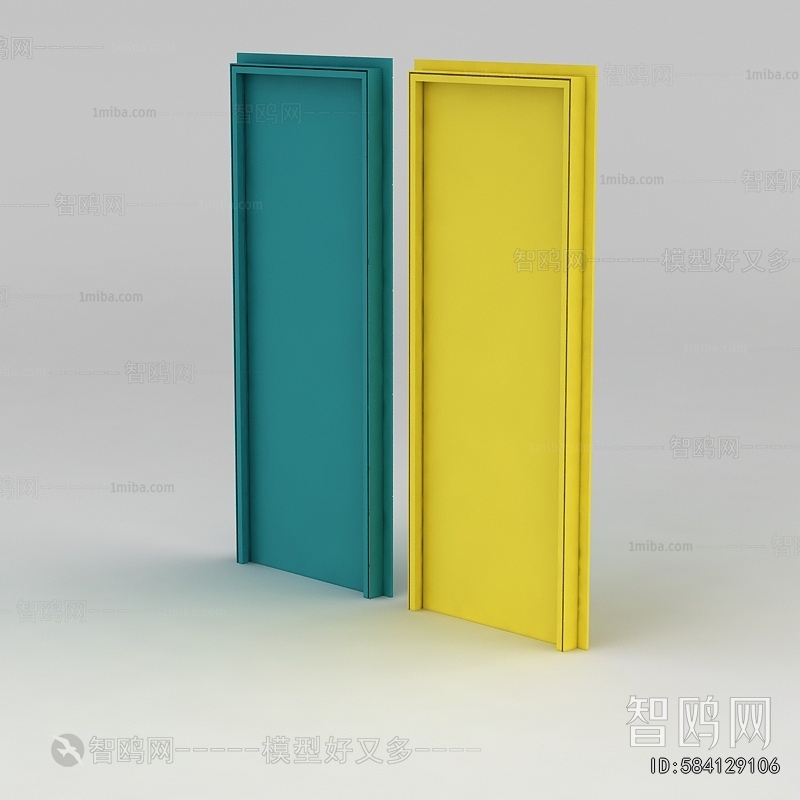 Nordic Style Single Door