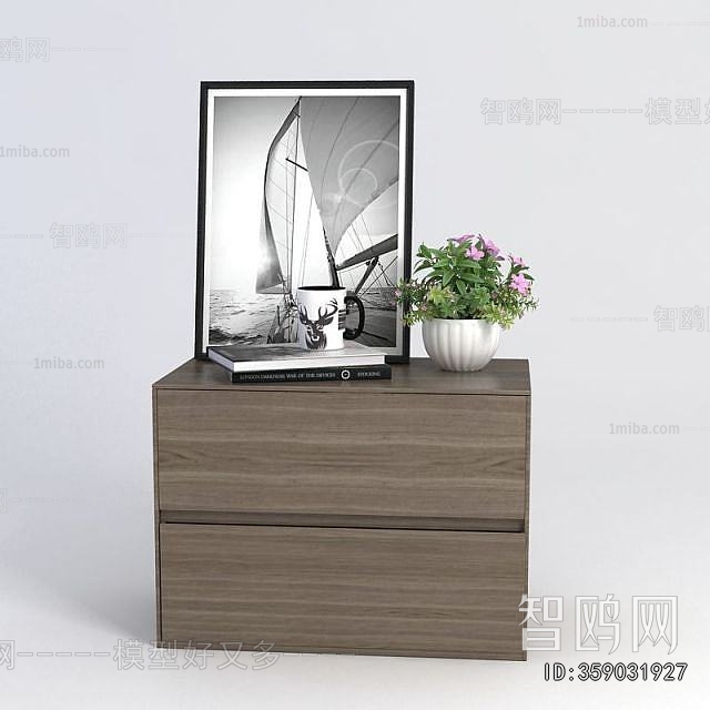 Modern Bedside Cupboard