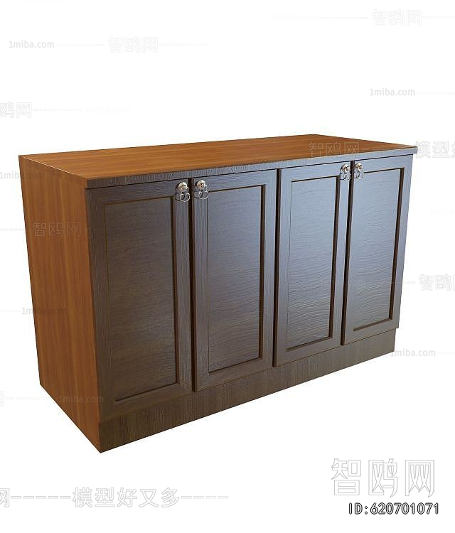 New Chinese Style Side Cabinet