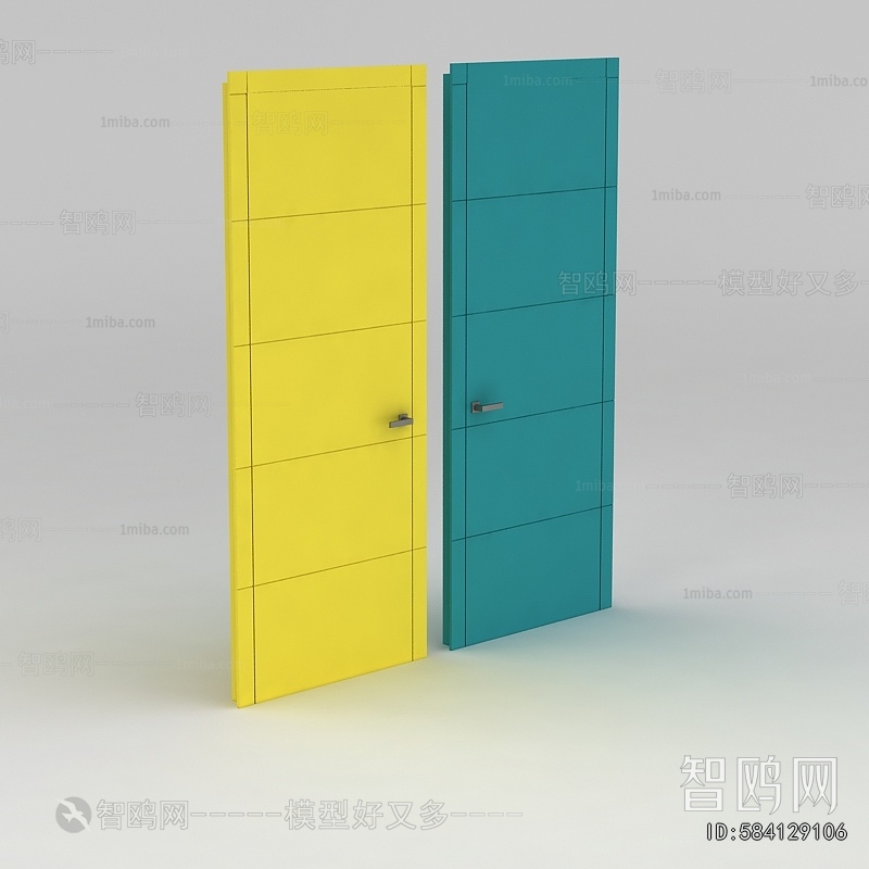 Nordic Style Single Door