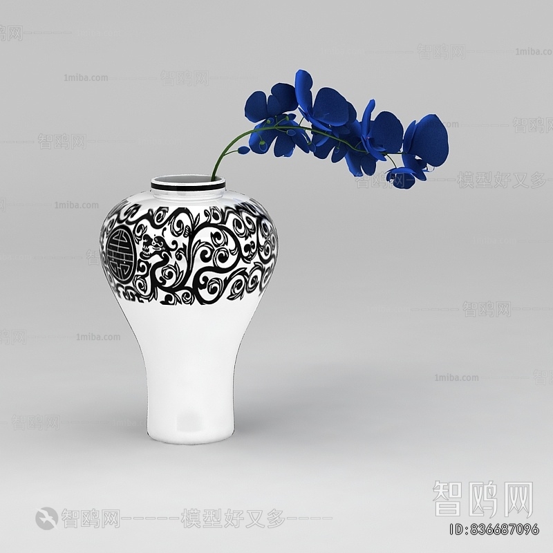 New Chinese Style Flower Arrangement
