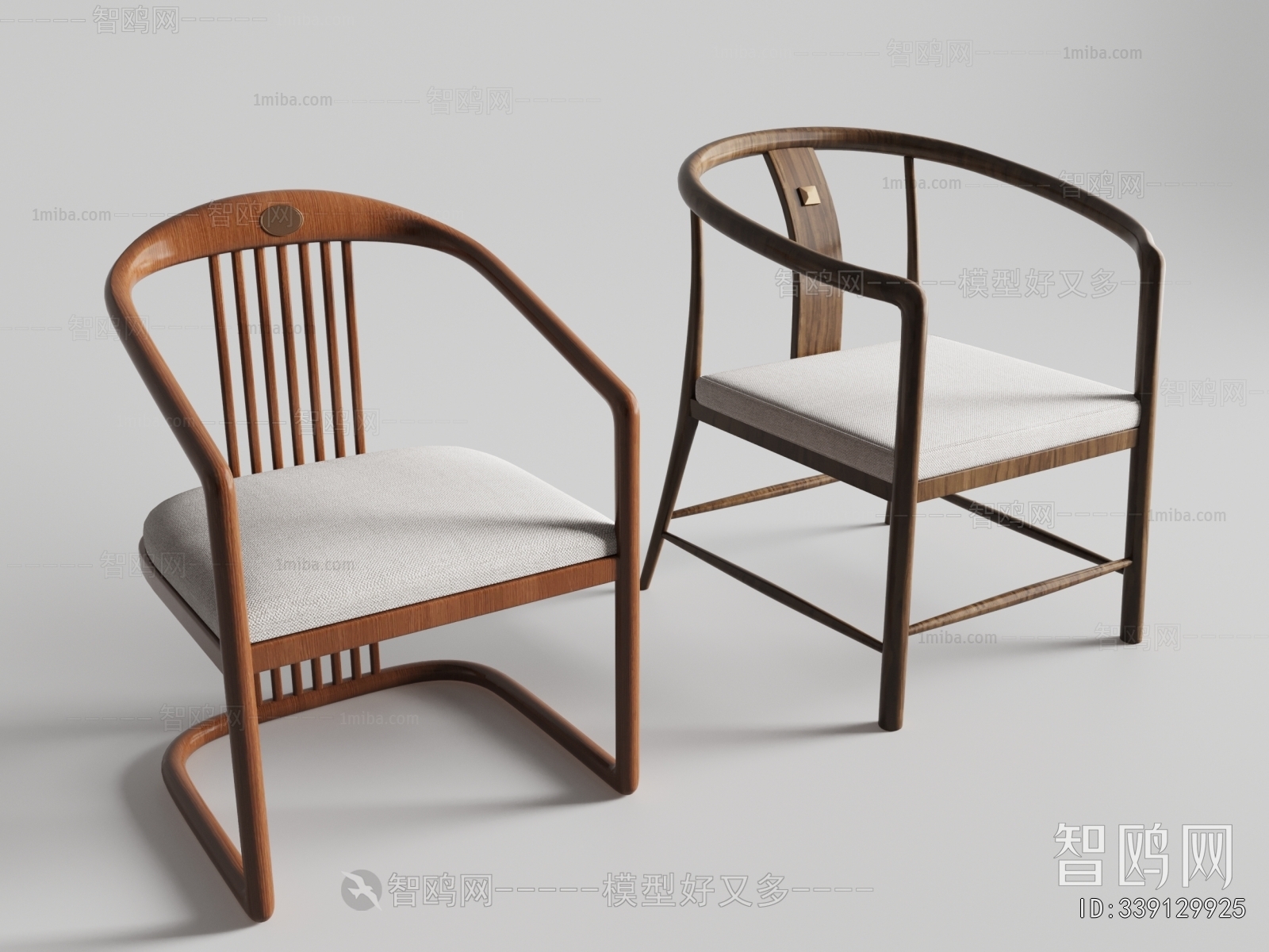 New Chinese Style Lounge Chair
