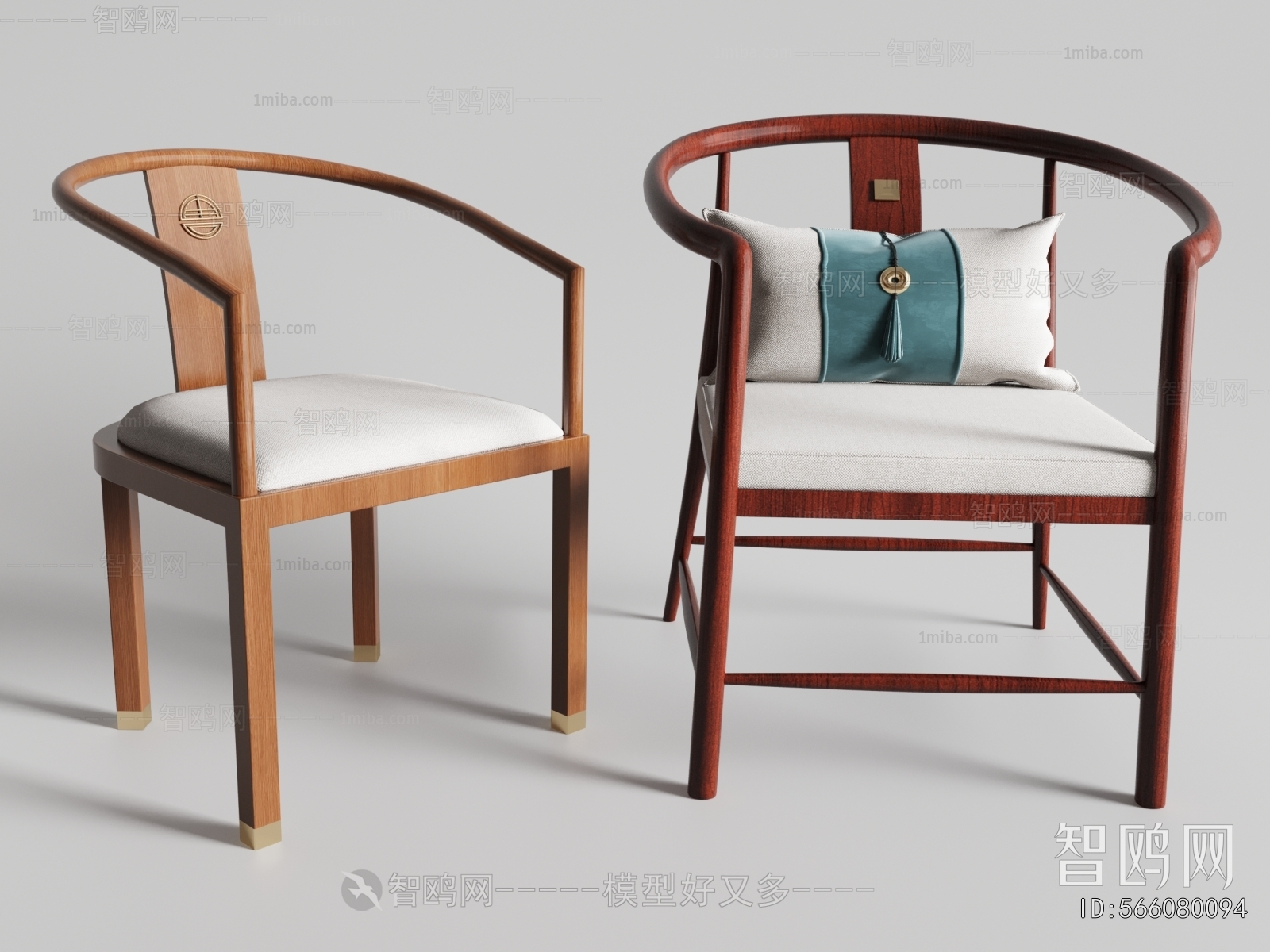 New Chinese Style Lounge Chair