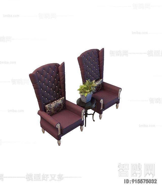 European Style Single Sofa