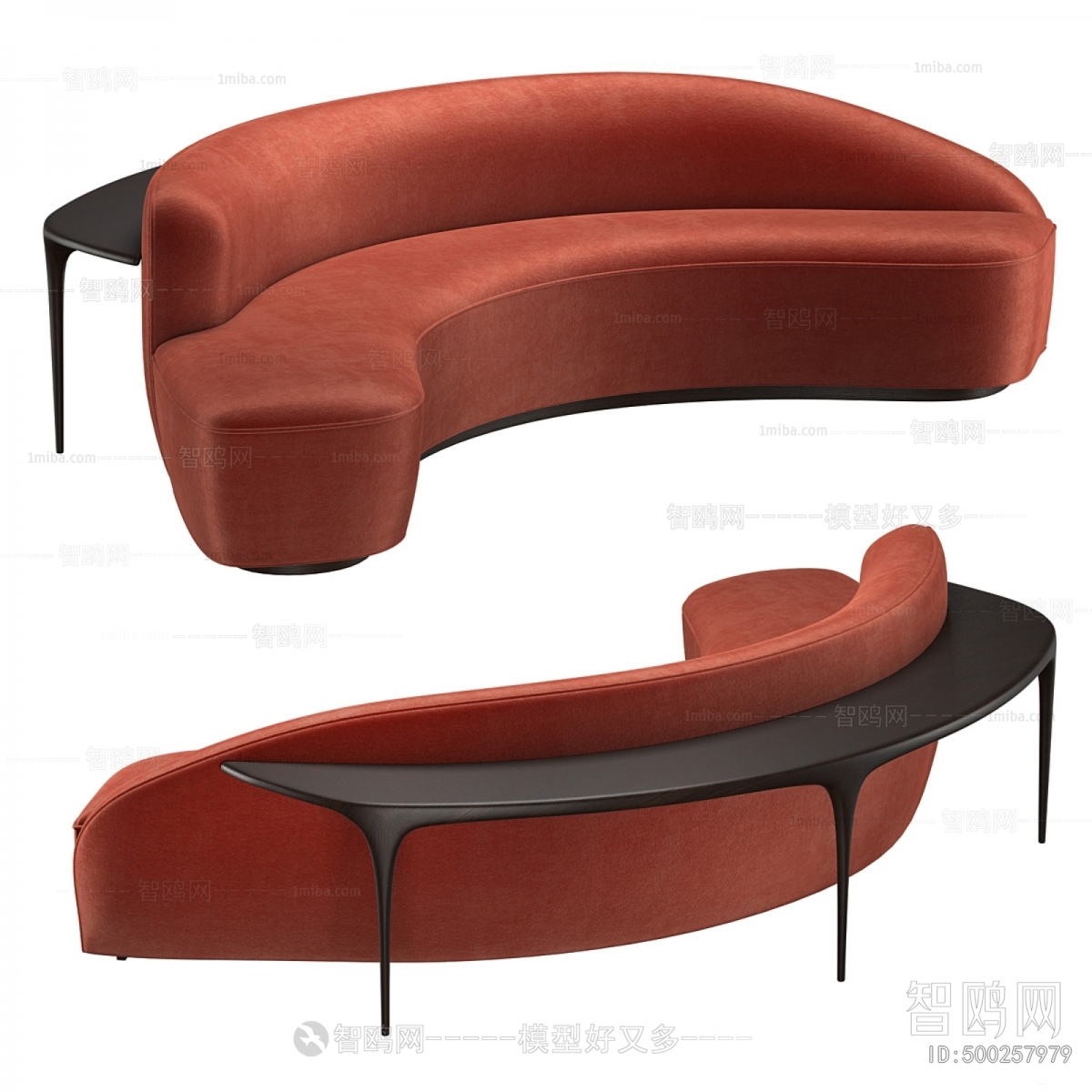 Modern Curved Sofa