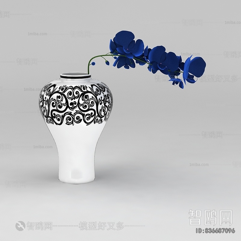 New Chinese Style Flower Arrangement