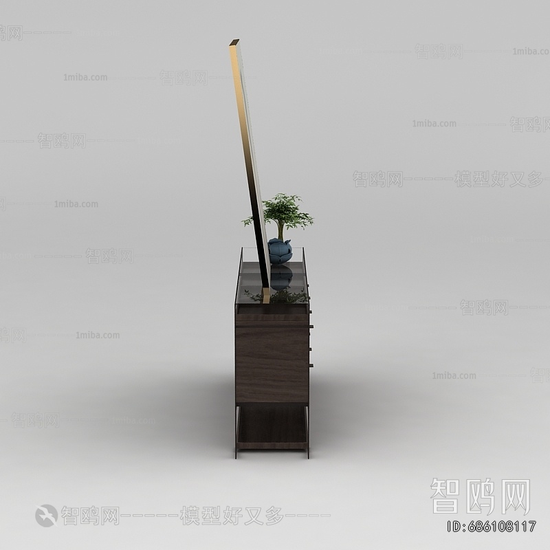 New Chinese Style Side Cabinet