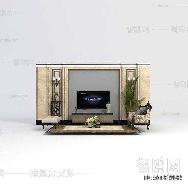 European Style Sofa Combination