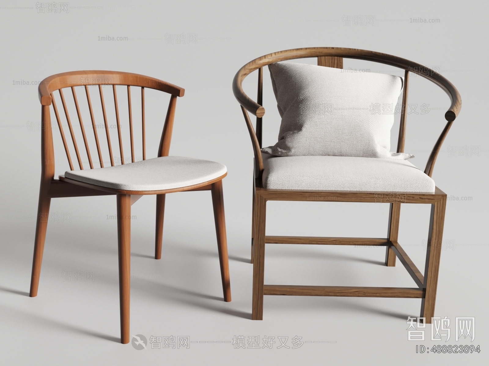 New Chinese Style Lounge Chair