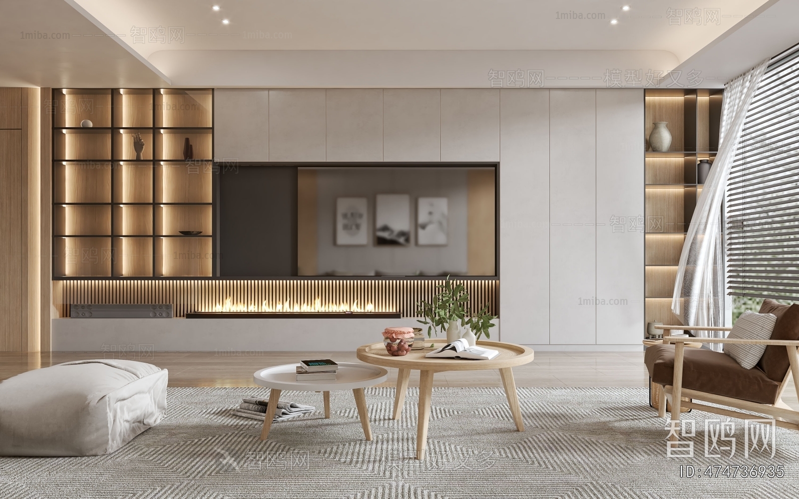 Nordic Style A Living Room