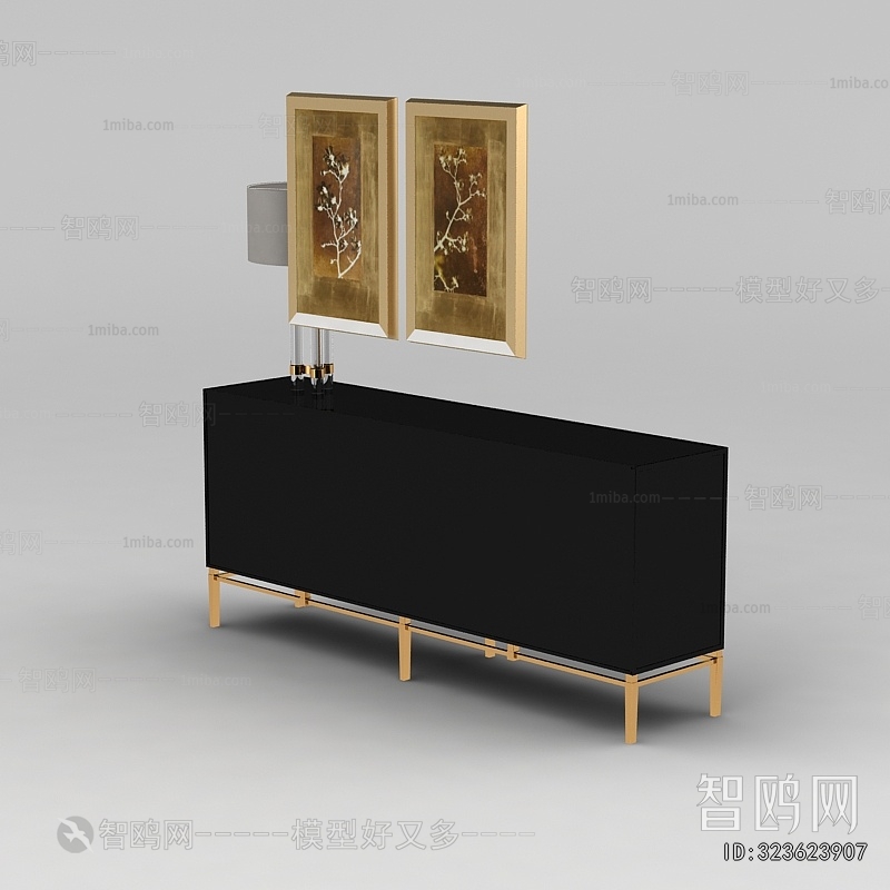 New Chinese Style TV Cabinet