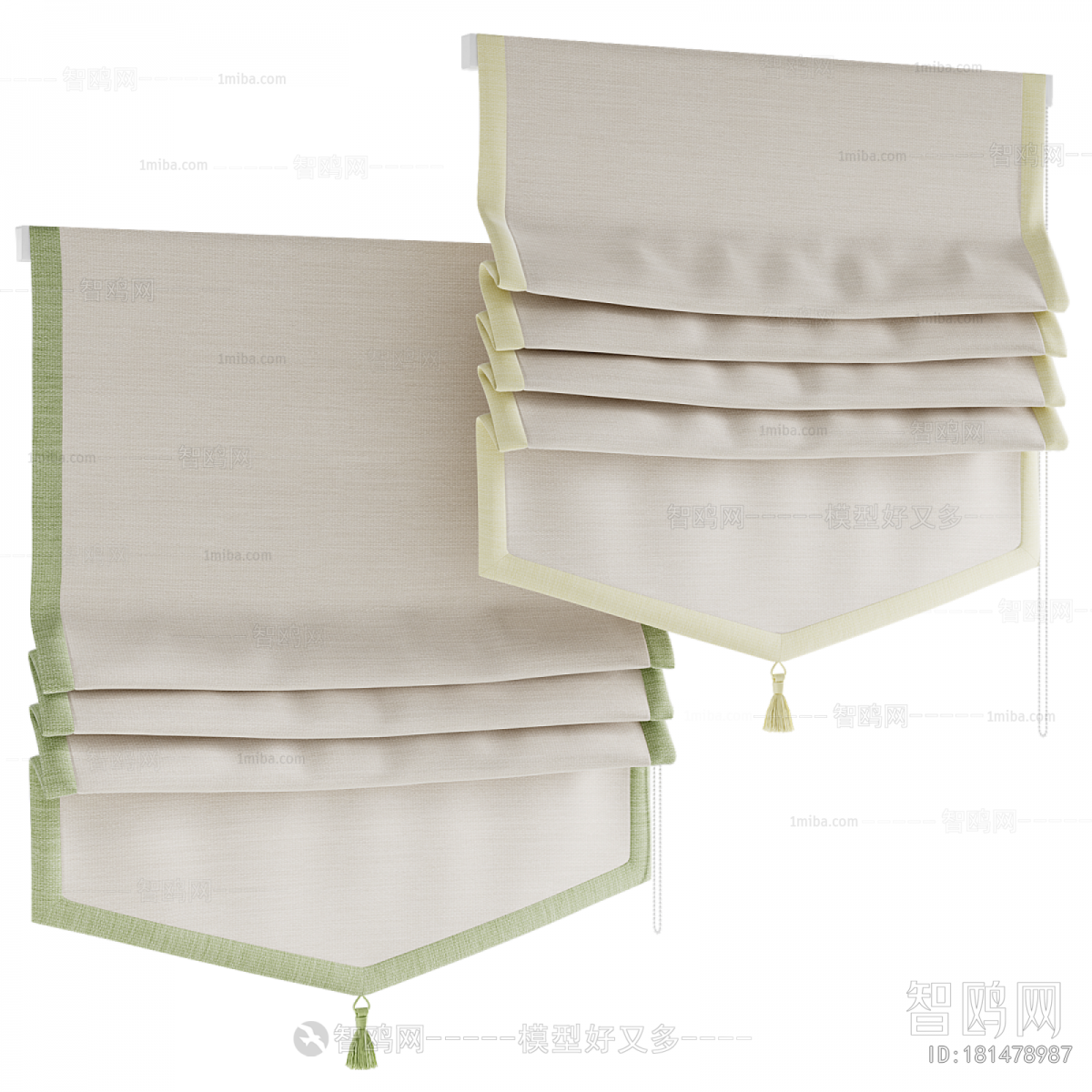 Modern Roman Curtain