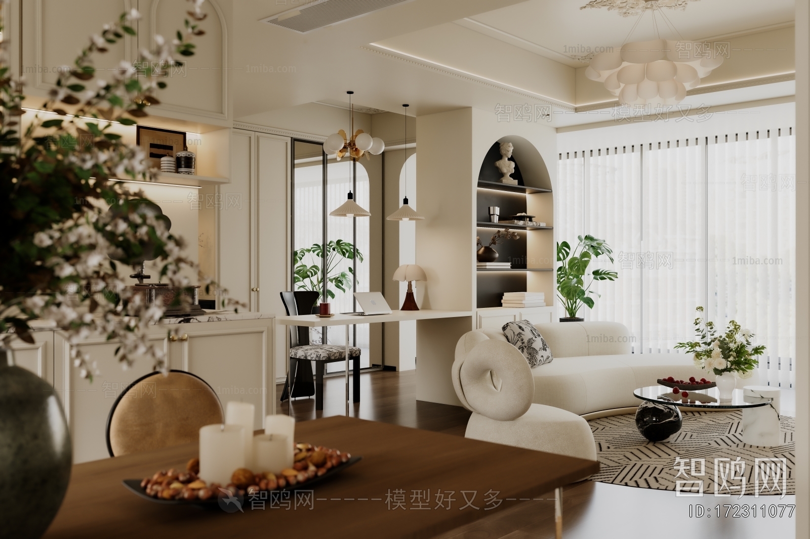 French Style A Living Room