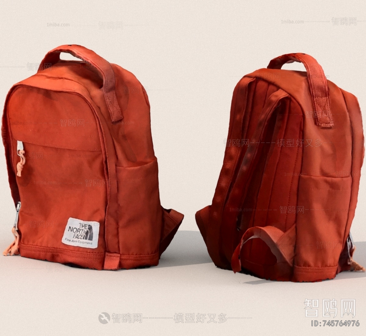 Modern Backpack And Backpack