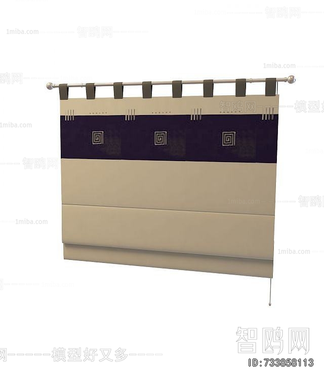 Modern Roman Curtain