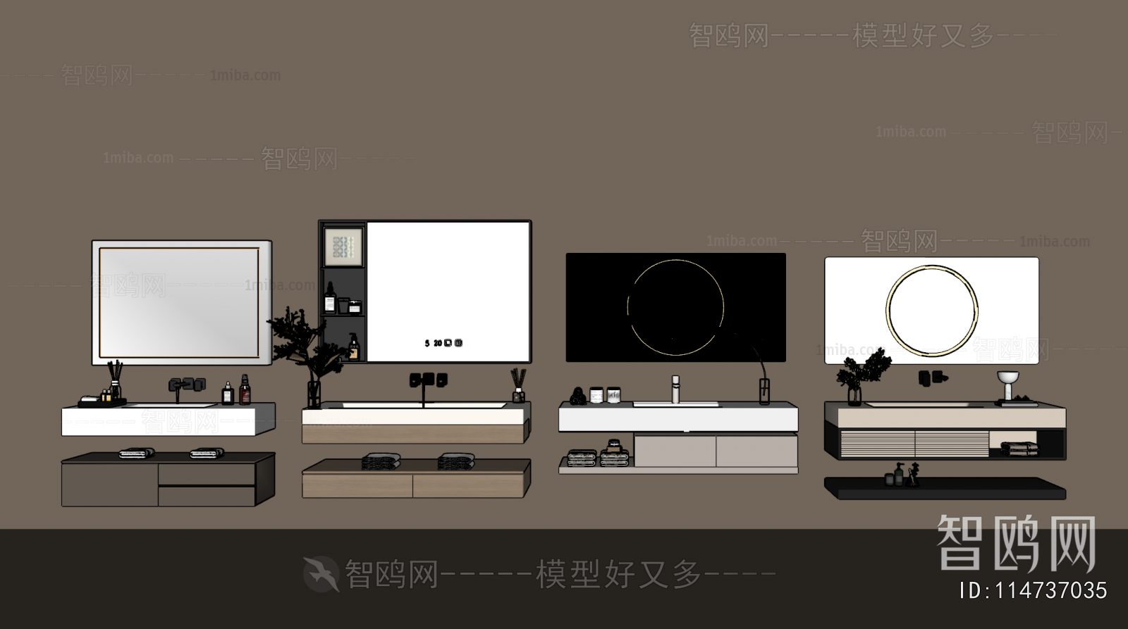 Modern Bathroom Cabinet