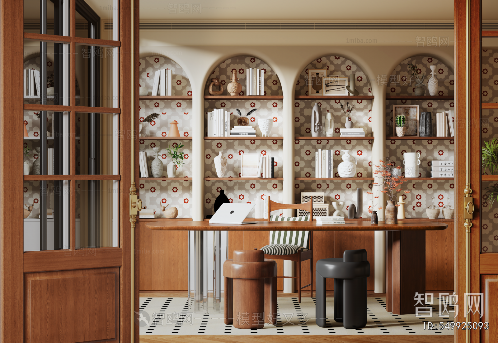 French Style Study Space