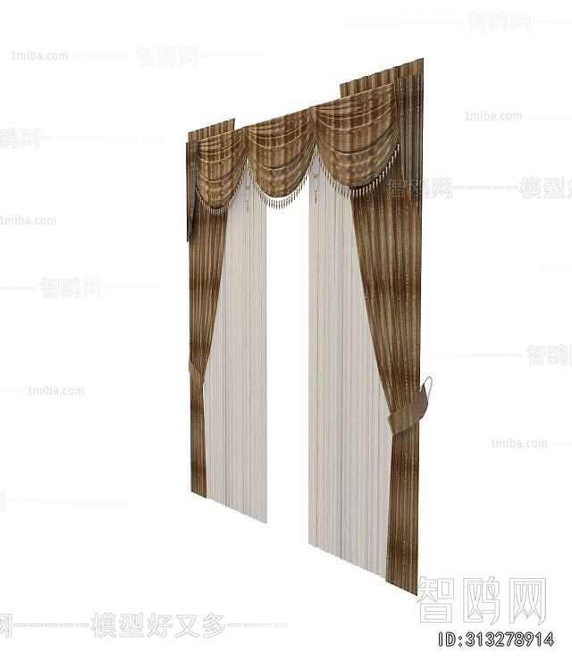 Simple European Style The Curtain