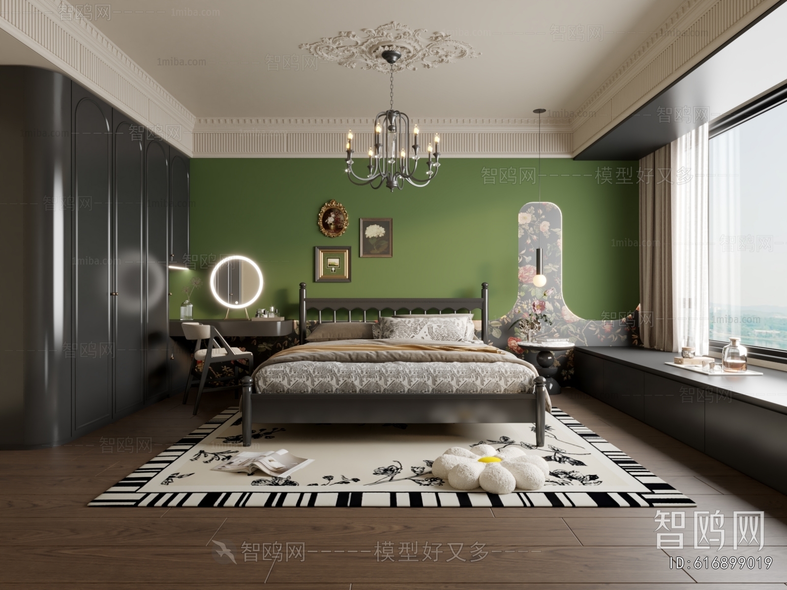 American Style Bedroom