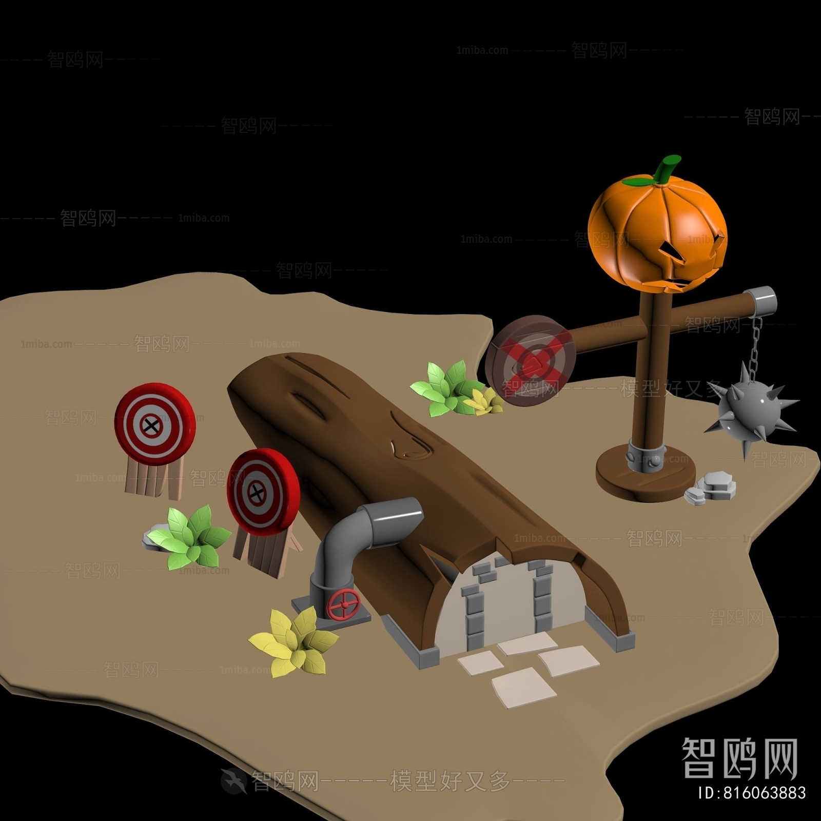 Modern Cartoon House