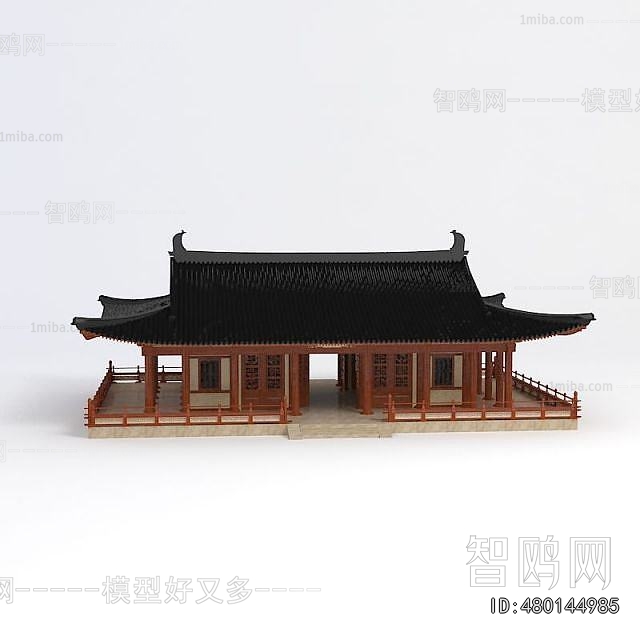Chinese Style Ancient Architectural Buildings