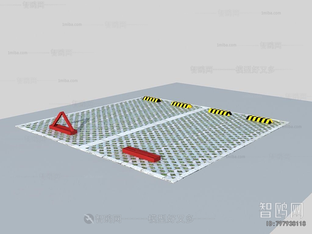 Modern Outdoor Parking Lot