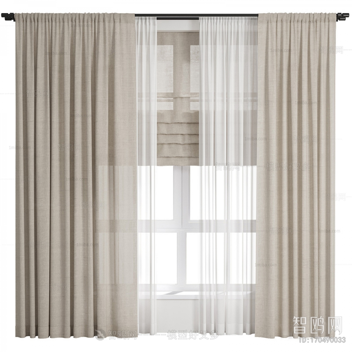 Modern The Curtain