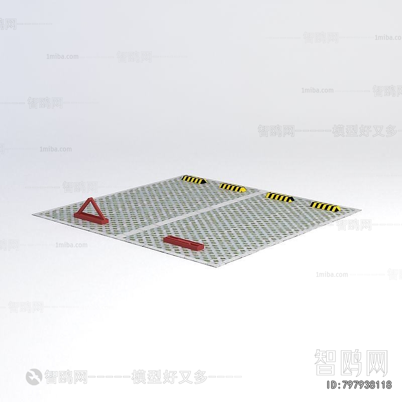 Modern Outdoor Parking Lot