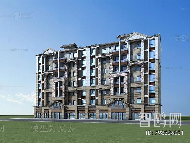 New Chinese Style Residential Building