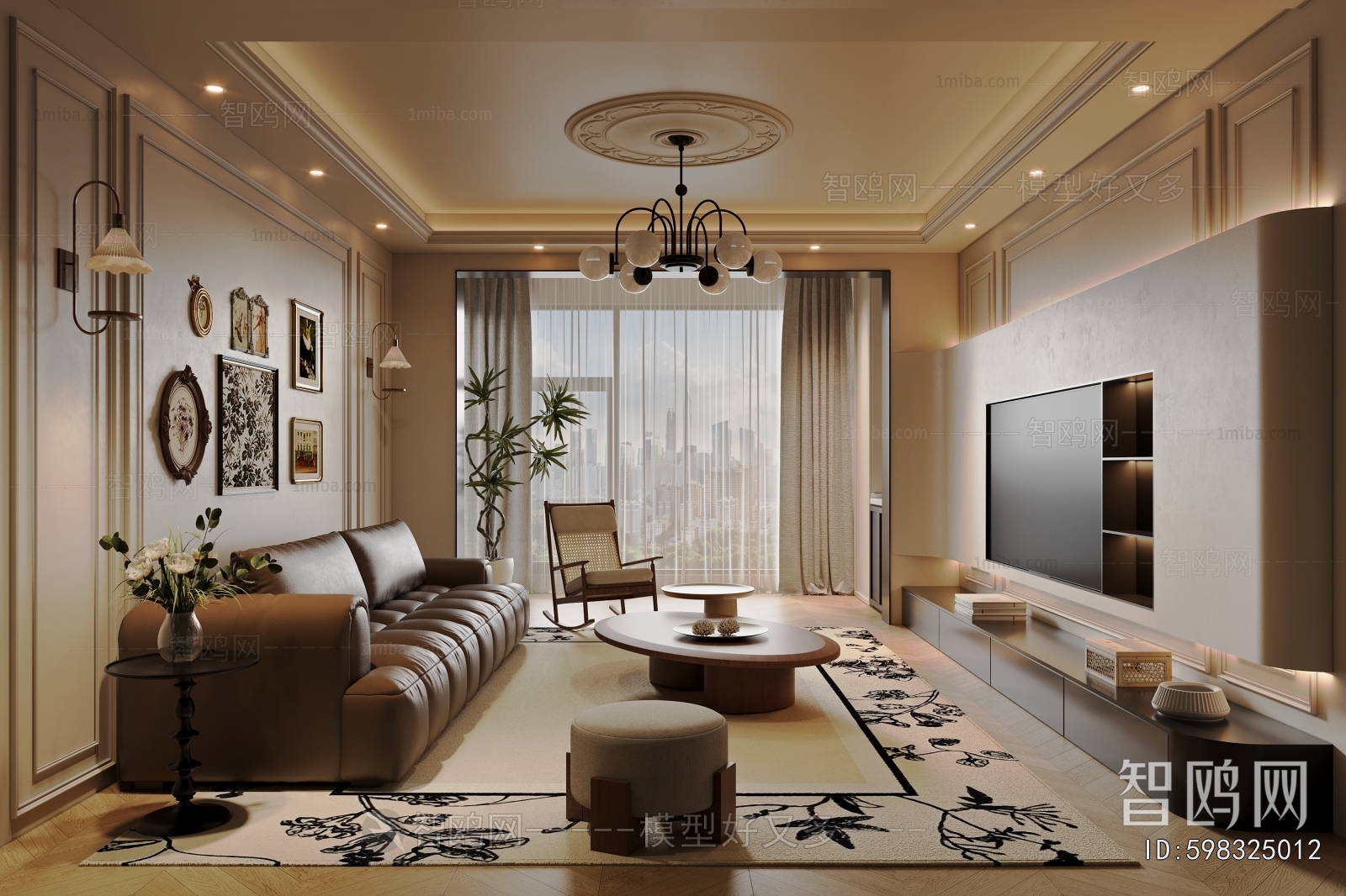 French Style A Living Room