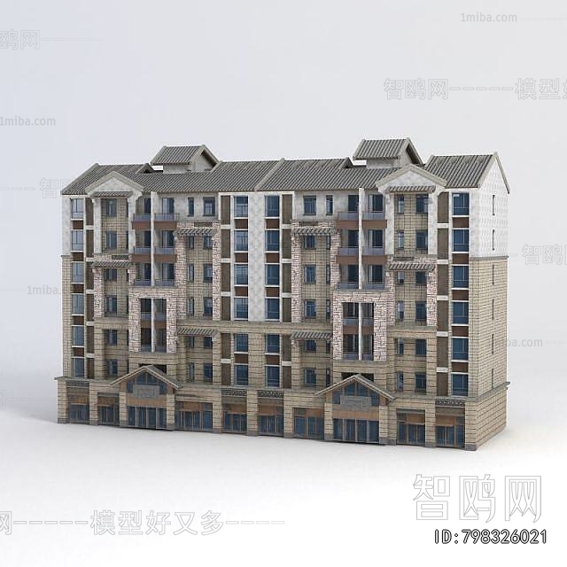 New Chinese Style Residential Building