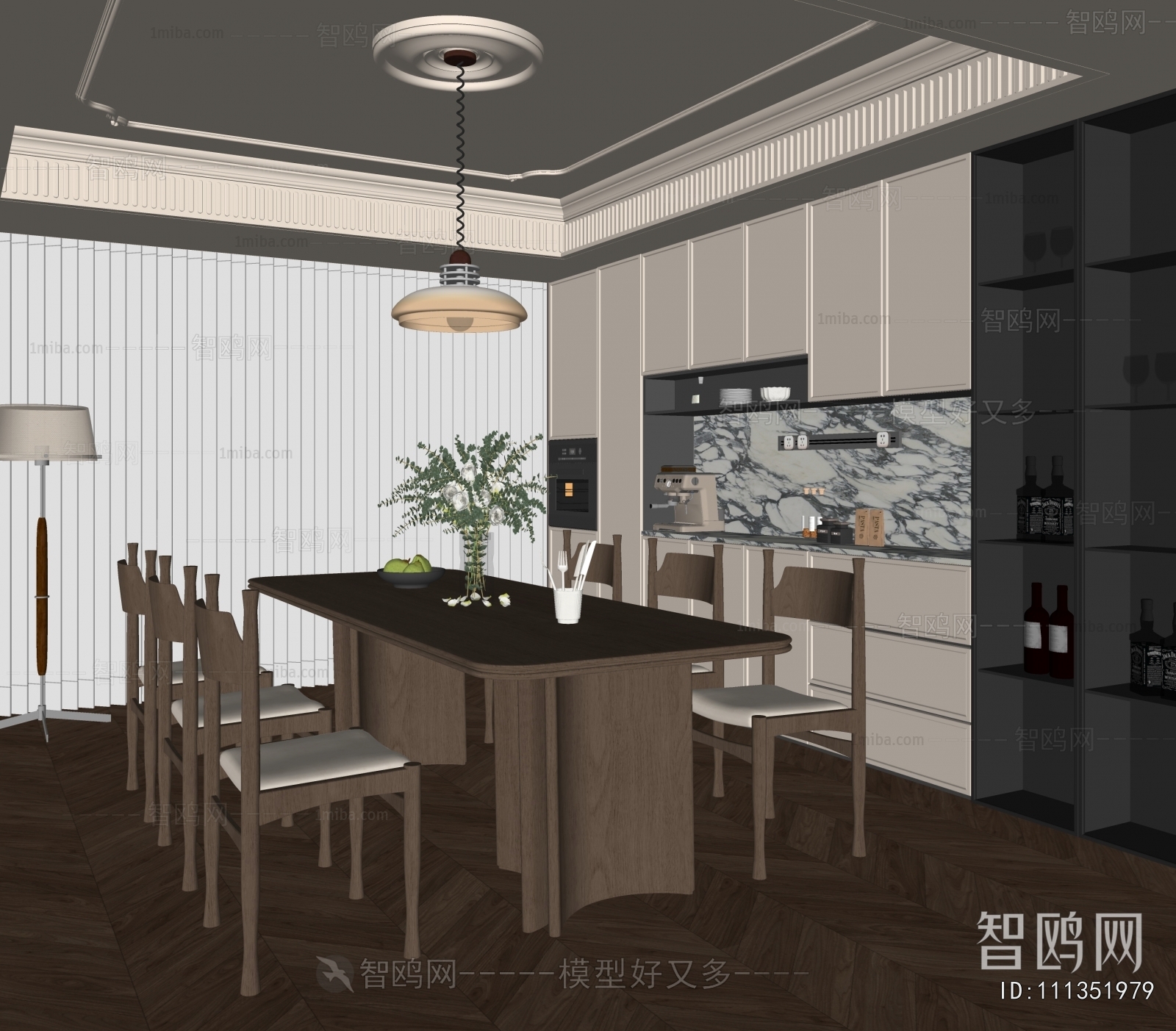 French Style Dining Room