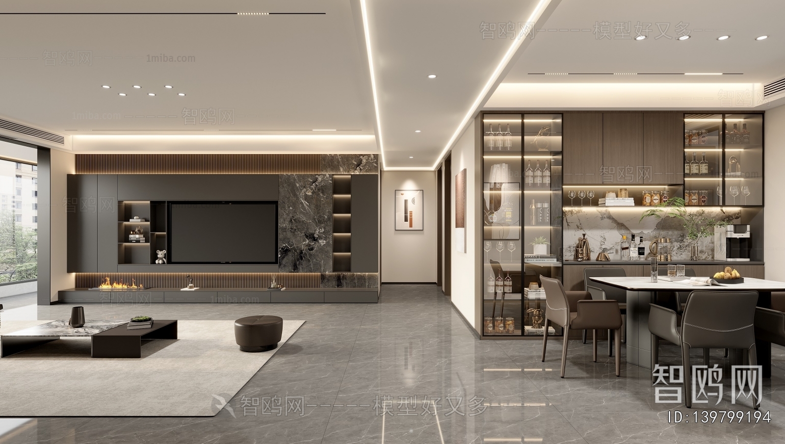 Modern A Living Room