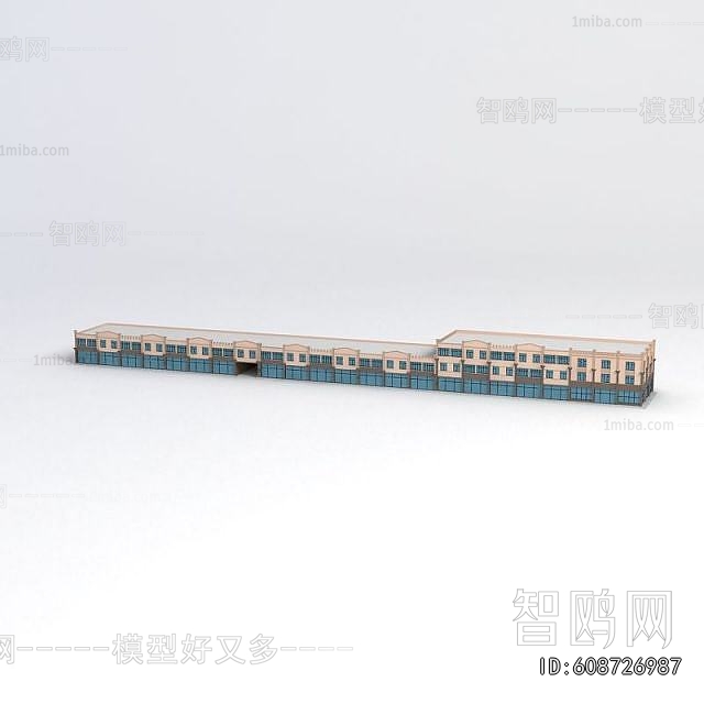 European Style Appearance Of Commercial Building