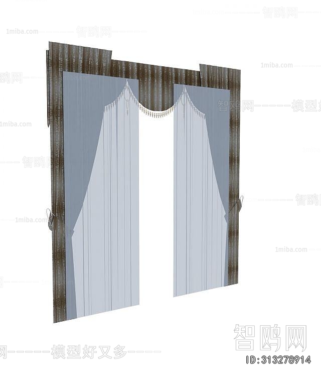 Simple European Style The Curtain