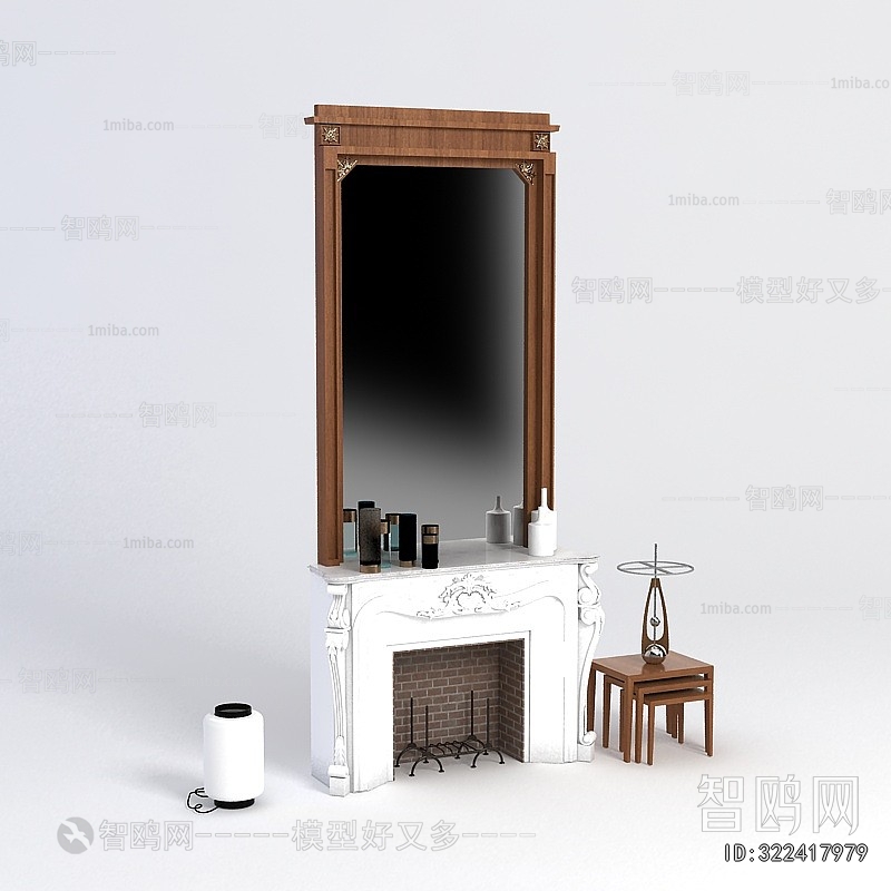 European Style Fireplace