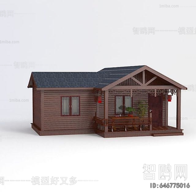 New Chinese Style Building Appearance