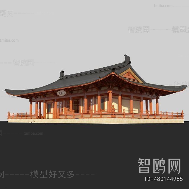 Chinese Style Ancient Architectural Buildings