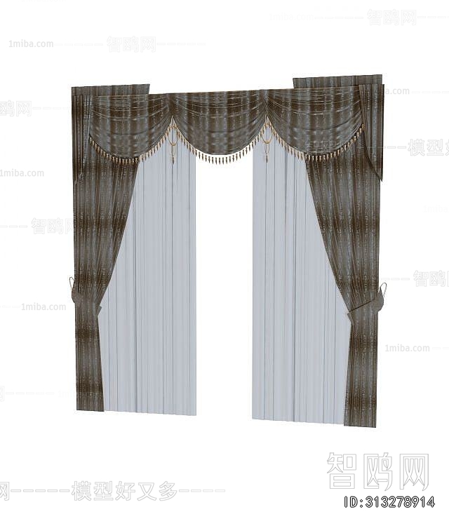 Simple European Style The Curtain