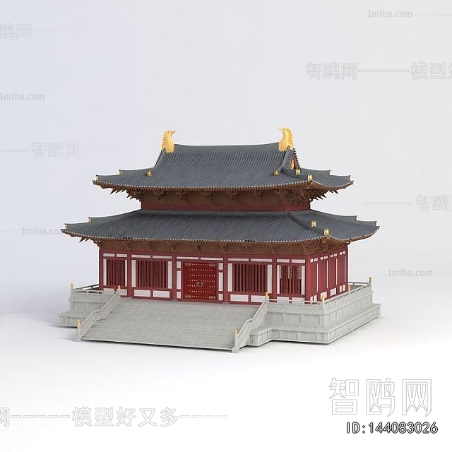 Chinese Style Ancient Architectural Buildings