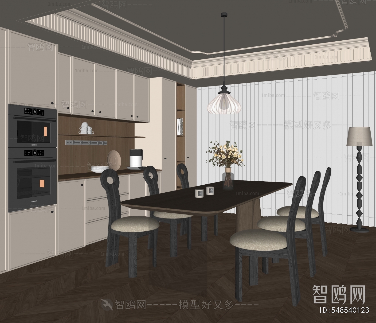 French Style Dining Room