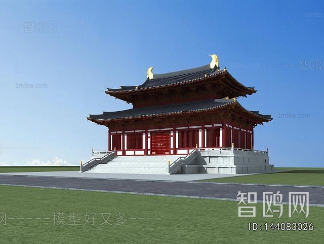 Chinese Style Ancient Architectural Buildings