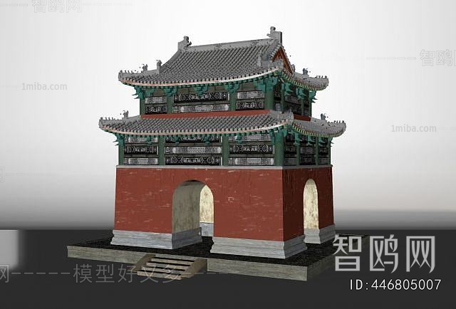 Chinese Style Ancient Architectural Buildings