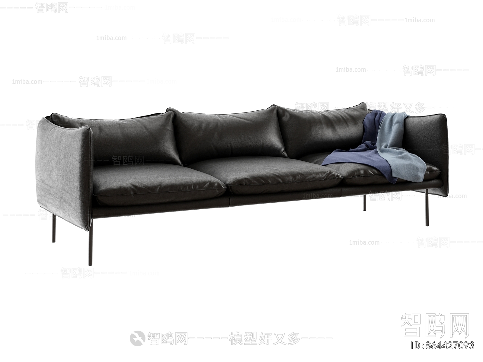 Modern Three-seat Sofa