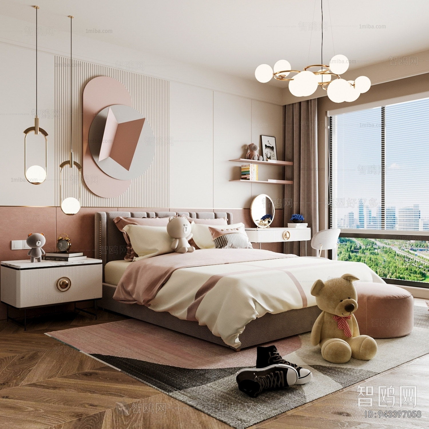 Modern Girl's Room Daughter's Room