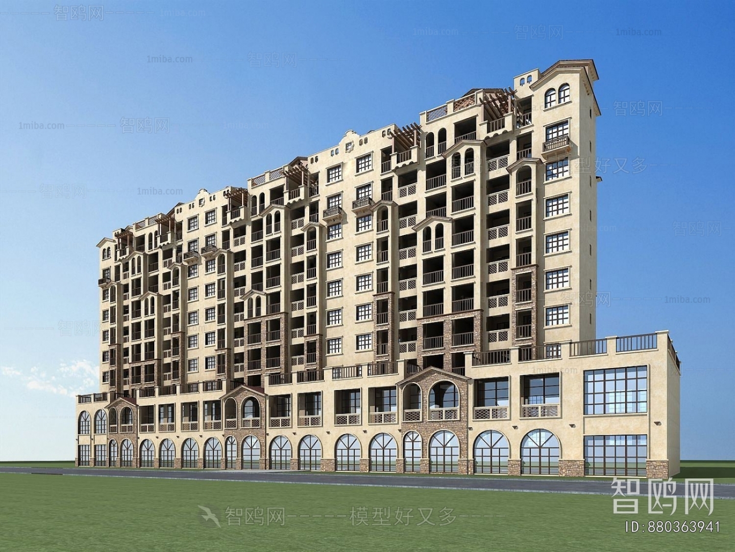 European Style Residential Building