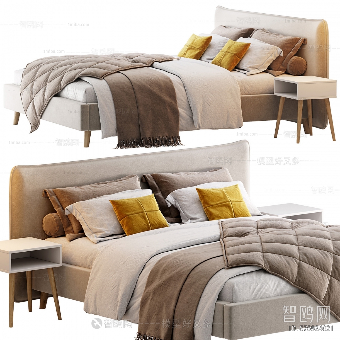 Modern Double Bed